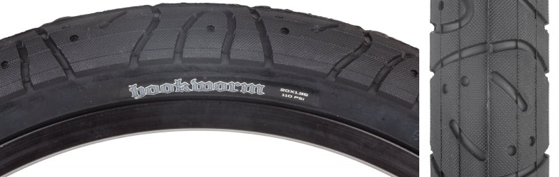 Tires Maxxis Maxxis Hookworm Tire - 20 x 1.95 Clincher Wire Black Single Dark Slate Gray