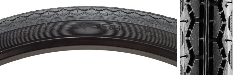 Tires Sunlite Sunlite Street 26x1-1/2 650B Standard Tire Dark Slate Gray