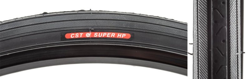 Tires Sunlite Sunlite Road Raised Center CST638 27x1-1/4 Standard Tire Dark Slate Gray