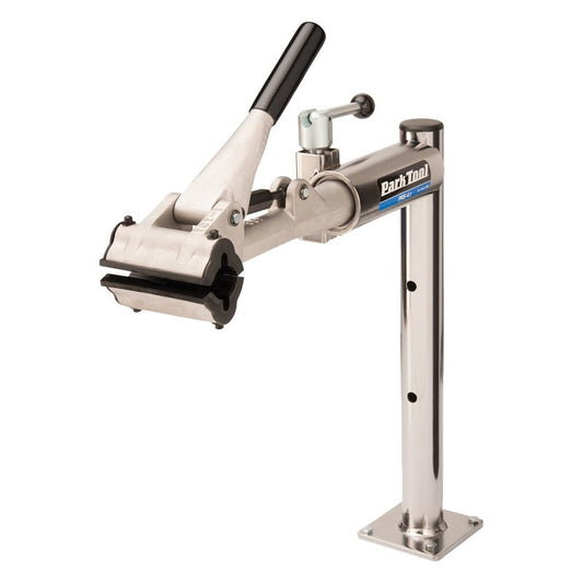 Repair Stands Park Tool Park Tool PRS4.2-1 Bench Mount Stand with 100-3C Adjustable Linkage Clamp Light Gray