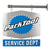 Branded Sign/Banner Park Tool Park Tool Double-Sided Shop Service Department Sign Gray