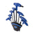 Hex Wrench Park Tool Park Tool PH-1.2 P-Handle Hex Set with Holder Dark Slate Blue