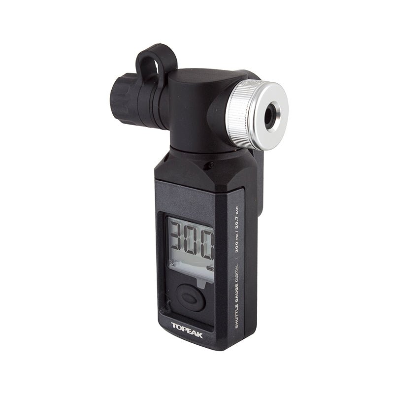 Pressure Gauge Topeak Topeak Shuttle Gauge Digital: Black/Silver Dark Slate Gray