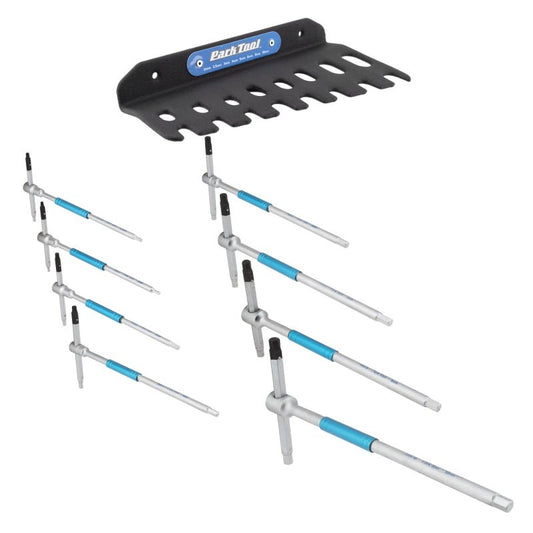 Hex Wrench Park Tool Park Tool THH-1 Sliding T-Handle Hex Wrench Set Gray