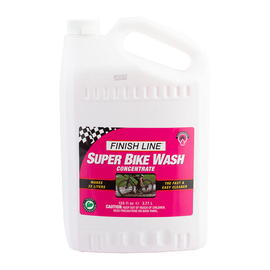 Finish Line Super Bike Wash Cleaner Concentrate - 1 Gallon (Makes 8 Gallons)