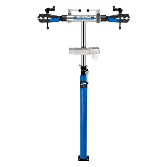 Repair Stands Park Tool Park Tool PRS-2.3-2 Deluxe Double Arm Repair Stand 100-3D Micro-Adjust Clamps Gray
