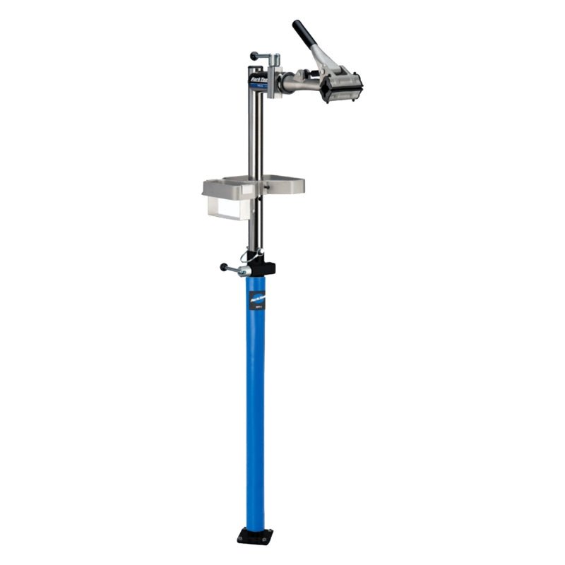 Repair Stands Park Tool Park Tool PRS-3.3-1 Deluxe Single Arm Repair Stand 100-3C Adjustable Linkage Clamps Steel Blue