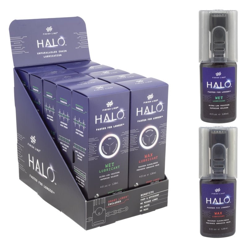 Degreaser / Cleaner Finish Line Finish line Halo Wax + Wet Lubricant 4 oz Squeeze Bottle Unspecified/Other Dim Gray
