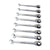 Pedros Ratchet Wrenches Ratcheting Wrench Set of 8 6460500