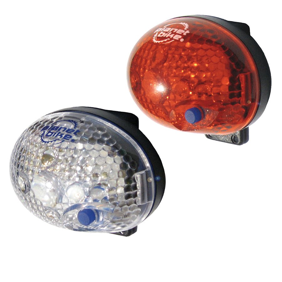 Lights Planet Bike Planet Bike Blinky Headlight/Taillight Set Sienna
