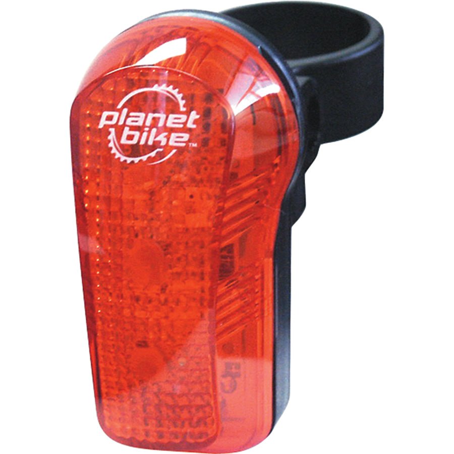 Lights Planet Bike Planet Bike Blinky 7 LED Taillight: Red/Black Chocolate