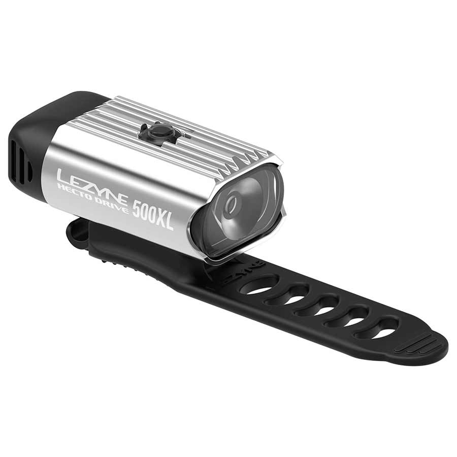 Lights Lezyne Lezyne Hecto Drive 500XL Headlight: Polish Light Gray