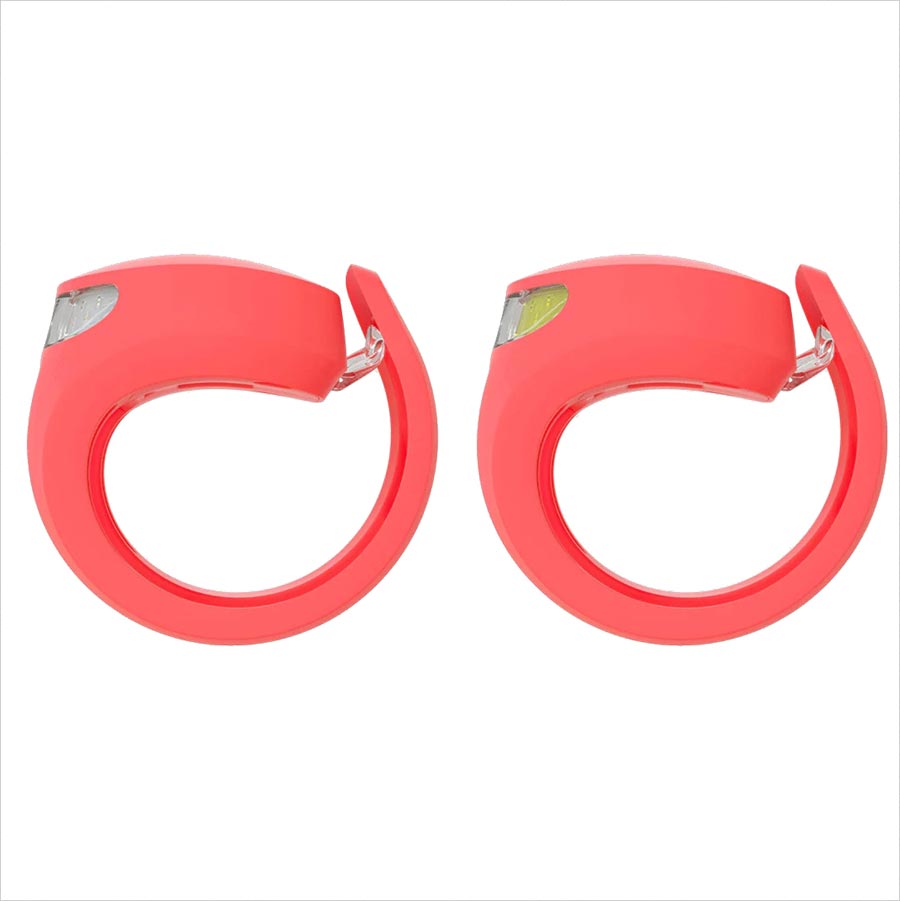 Knog Frog V3 Light Front and Rear Pink Set
