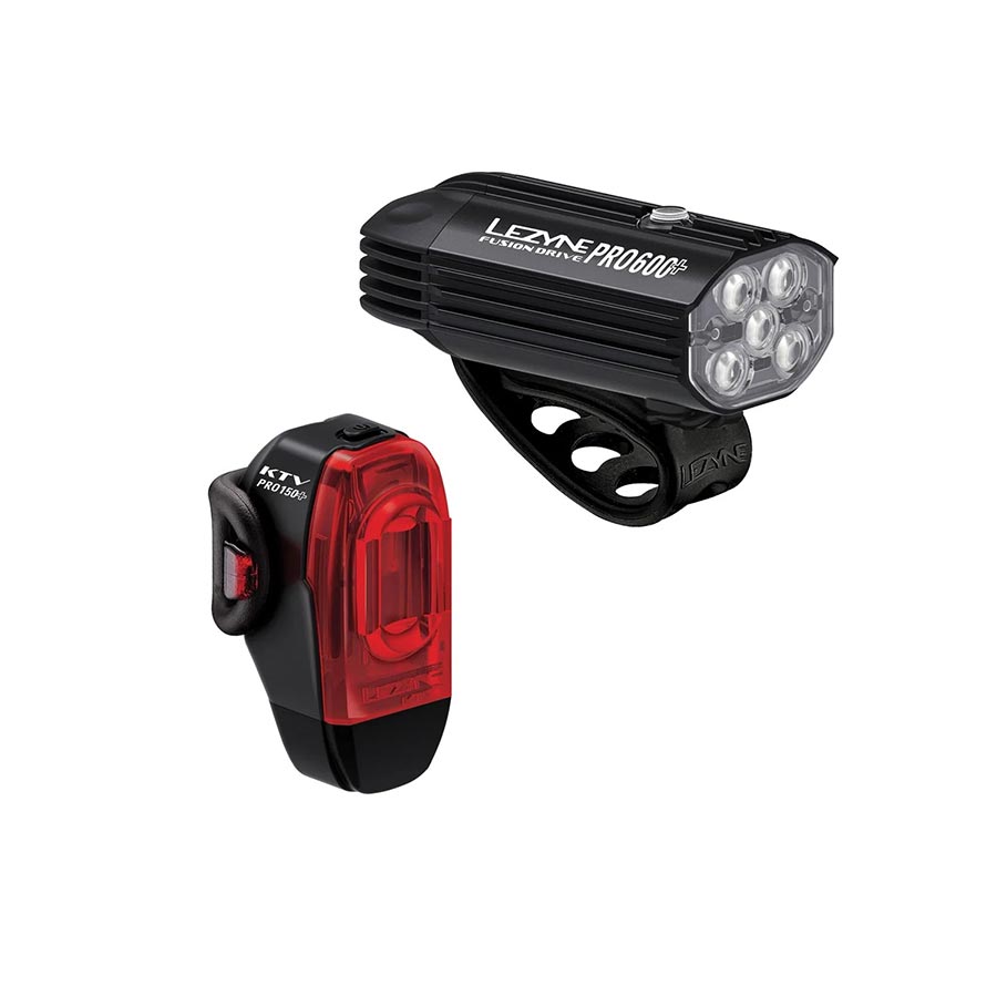 Lights Lezyne Lezyne Fusion Drive Pro 600+ /  KTV Drive Pro+ Light Pair Dark Slate Gray