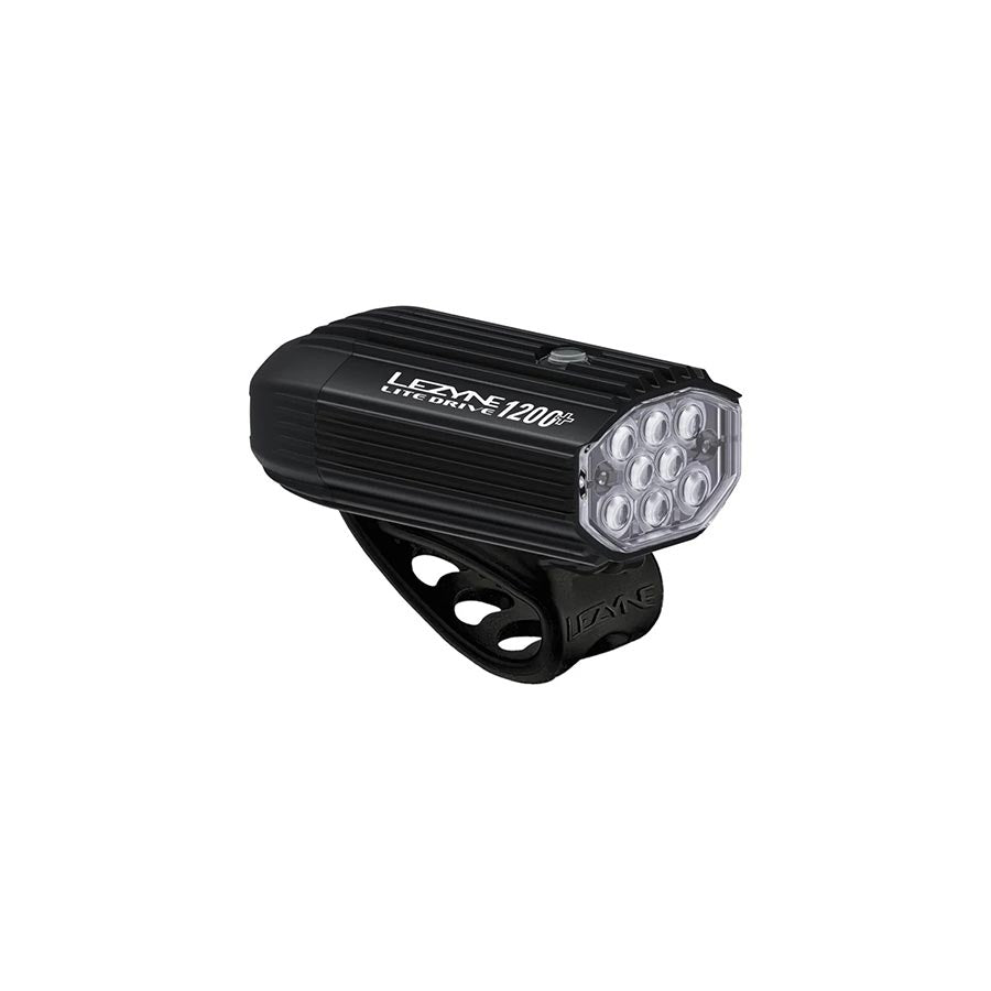 Lights Lezyne Lezyne Lite Drive 1200+ Headlight -Black Black