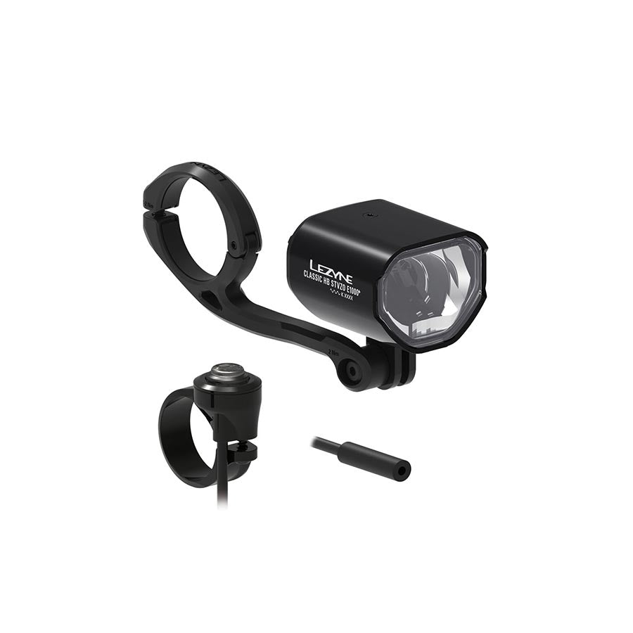 Lights Lezyne Lezyne E-Bike Classic HB StVZO E1000+ Dark Slate Gray