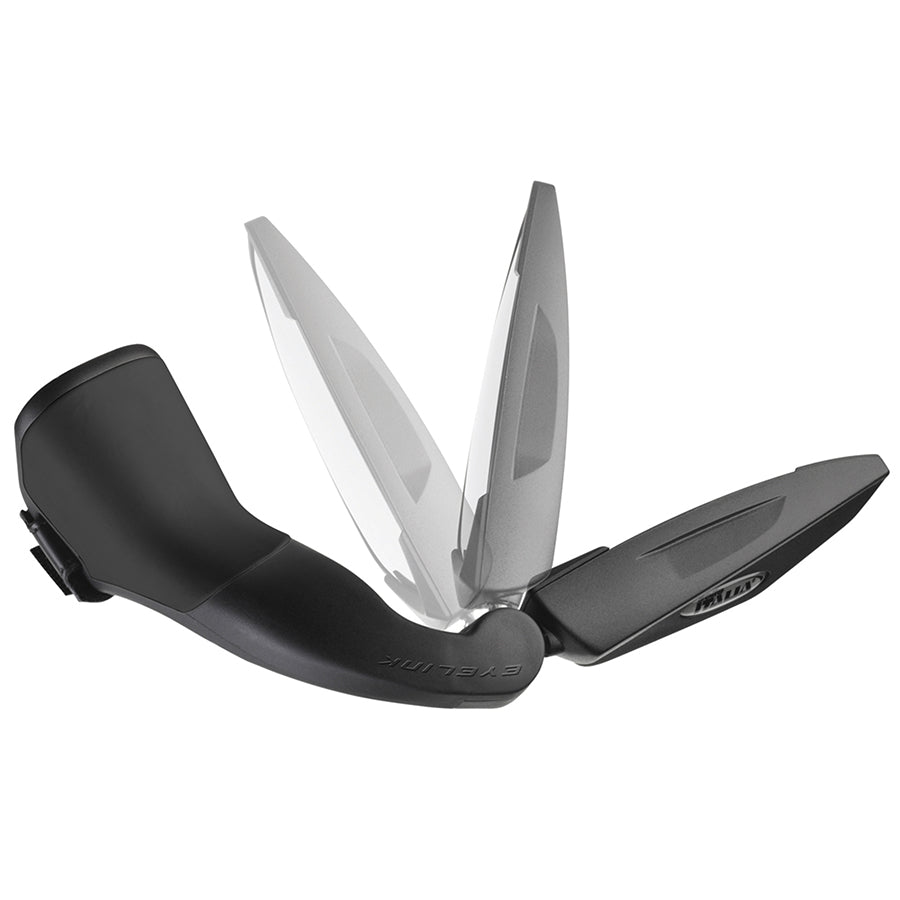 Mirrors Selle Italia Selle Italia Eyelink Panorama Mirror Mount: Shifter Dark Slate Gray