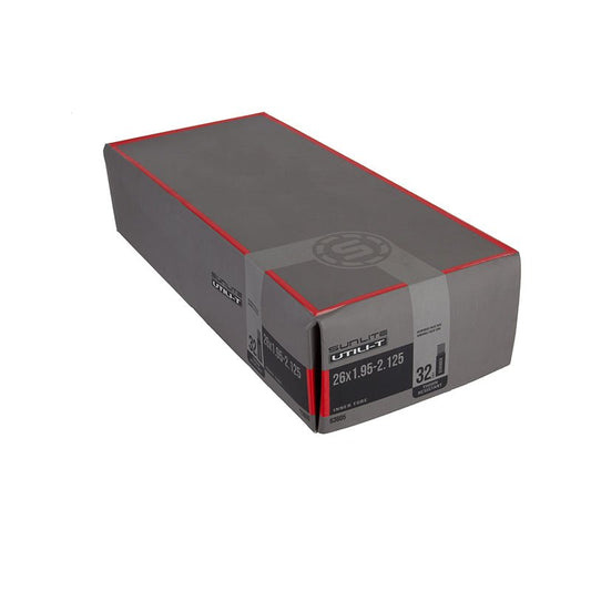 Tube Sunlite Sunlite Utili-T Thorn Resistant Schrader Valve 26x1.95-2.125 SV 32mm 0d Smooth Removable Dim Gray