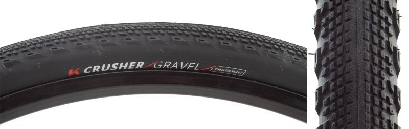 Kenda Crusher Tire - 700 x 50 Tubeless Folding BLK Adventure Tough K-Series