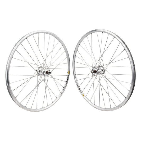 Wheels Wheel master Wheel master 700C Alloy Fixed Gear/Freewheel Double Wall 700C Wheel SET Light Gray