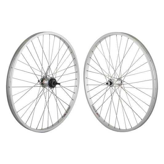 Wheels Wheel master Wheel master 26` Alloy Cruiser/Comfort 26in Wheel SET Gray