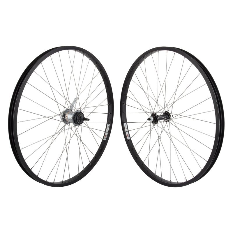 Wheels Wheel master Wheel master 26` Alloy Cruiser/Comfort 26in Wheel SET Light Gray