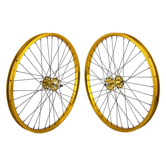 Wheels Se bikes Se bikes SE Bikes 24in Wheel Set 24in Wheel SET Dark Goldenrod