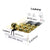 Bells and Horns Lezyne Lezyne Classic Brass Bell Brass/Black Medium 14pcs Dark Slate Gray