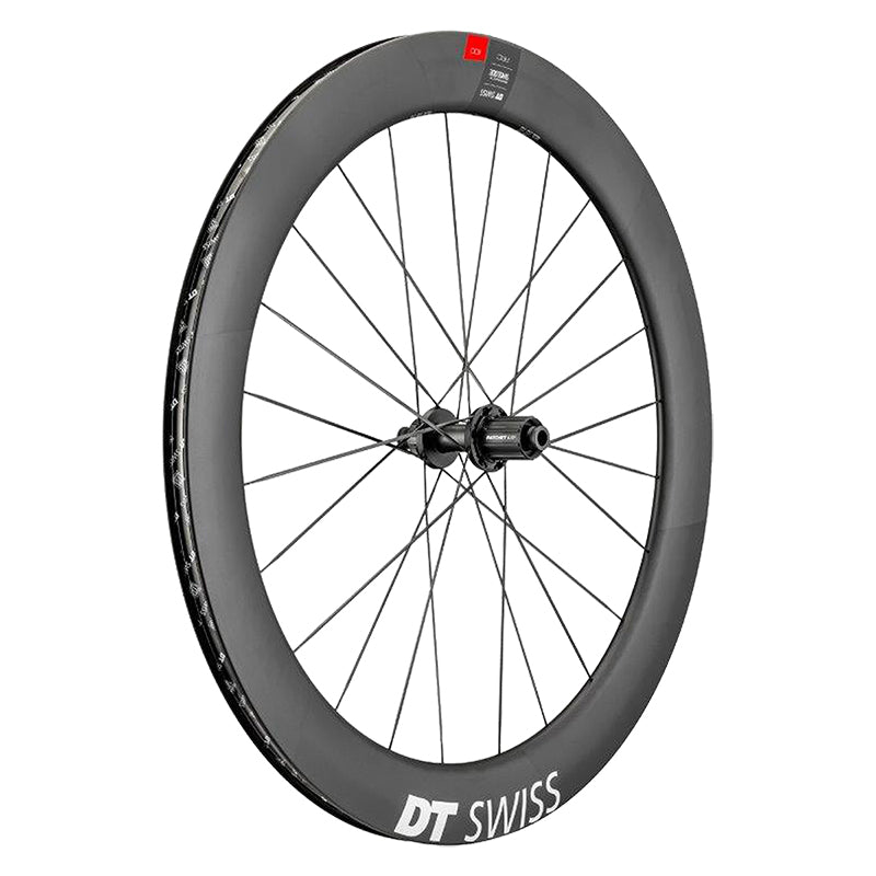 Rear Wheel DT Swiss DT Swiss ARC 1100 DiCut 62 Rear Wheel - 700 12 x 142mm Center-Lock HG 11 Road/XDR BLK Dim Gray