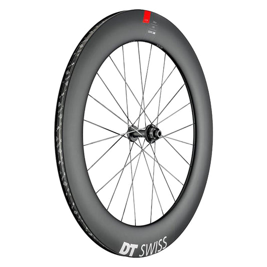 Wheels DT Swiss DT Swiss ARC 1100 80 DiCut Disc Front Wheel 700c 12x100 Dim Gray