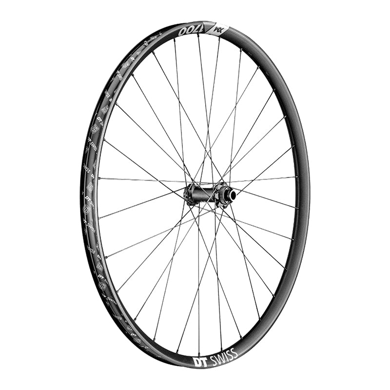 Front Wheel DT Swiss DT Swiss XM 1700 SPLINE Front Wheel - 27.5" 15 x 110mm Boost Center Lock BLK Dark Slate Gray