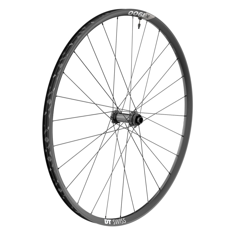 Front Wheel DT Swiss DT Swiss X 1900 Spline 25 Front Wheel - 29" 15 x 110mm Center-Lock Black Dark Slate Gray