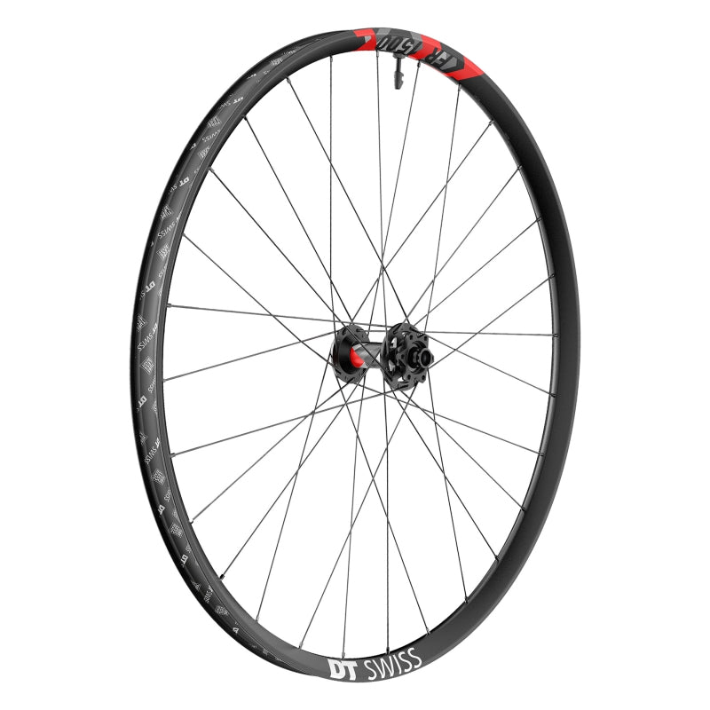 Front Wheel DT Swiss DT Swiss FR 1500 Classic Front Wheel - 29" 15 x 110mm 6-Bolt Black Dark Slate Gray