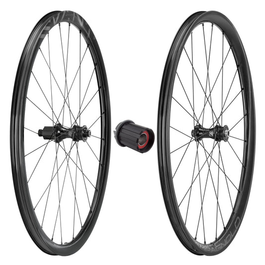 Wheels Campagnolo Campagnolo Levante 700C Wheel SET Dark Slate Gray