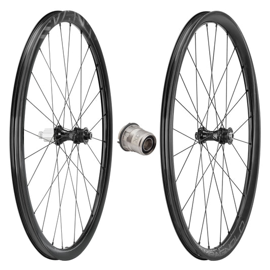 Wheels Campagnolo Campagnolo Levante 700C Wheel SET Dark Slate Gray