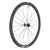 Front Wheel DT Swiss DT Swiss ARC 1400 DiCut 38 Front Wheel - 700 12 x100mm Center-Lock Black Dark Slate Gray