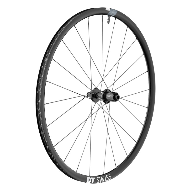 Rear Wheel DT Swiss DT Swiss ER 1400 DiCut 25 Rear Wheel - 700 12 x 142mm Center-Lock HGR11 BLK Dark Slate Gray
