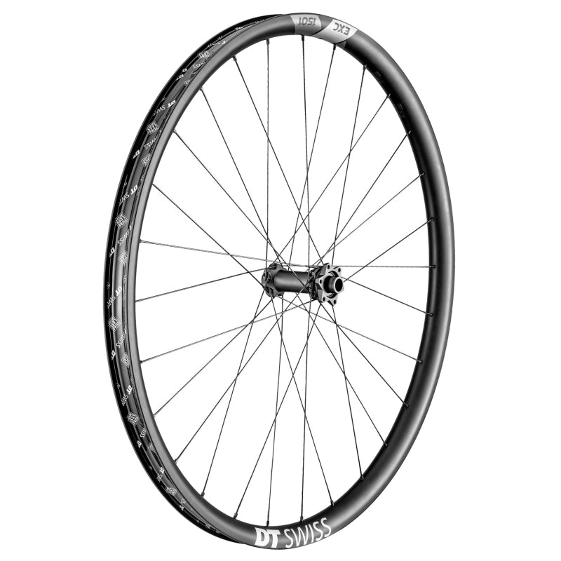 Front Wheel DT Swiss DT Swiss EXC 1501 Spline One Front Wheel - 27.5" 15 x 110mm Boost 6-Bolt BLK Dark Slate Gray