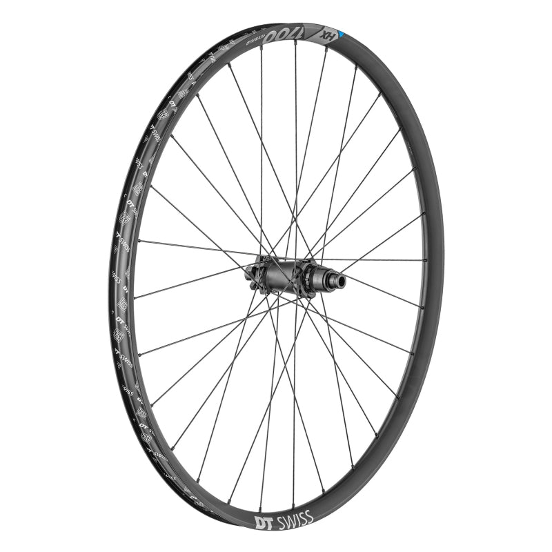 Rear Wheel DT Swiss DT Swiss HX 1700 Spline LS Rear Wheel - 29" 12 x 148mm 6-Bolt XD Black Dark Slate Gray