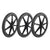 Wheels Wheel master Wheel master Skyway Mag Wheels 24` Wheel SET Dark Slate Gray