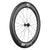 Wheels DT Swiss Dt swiss ARC 1400 Wide Dicut 62 WTS 700C Wheel Front Dark Slate Gray