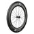 Front Wheel DT Swiss DT Swiss ARC 1400 DiCut 80 Front Wheel - 700 12 x 100mm Center-Lock Black Dark Slate Gray