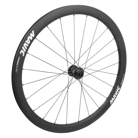 Wheels Mavic Mavic Cosmic S 42 Disc 700C Wheel Front Dark Slate Gray