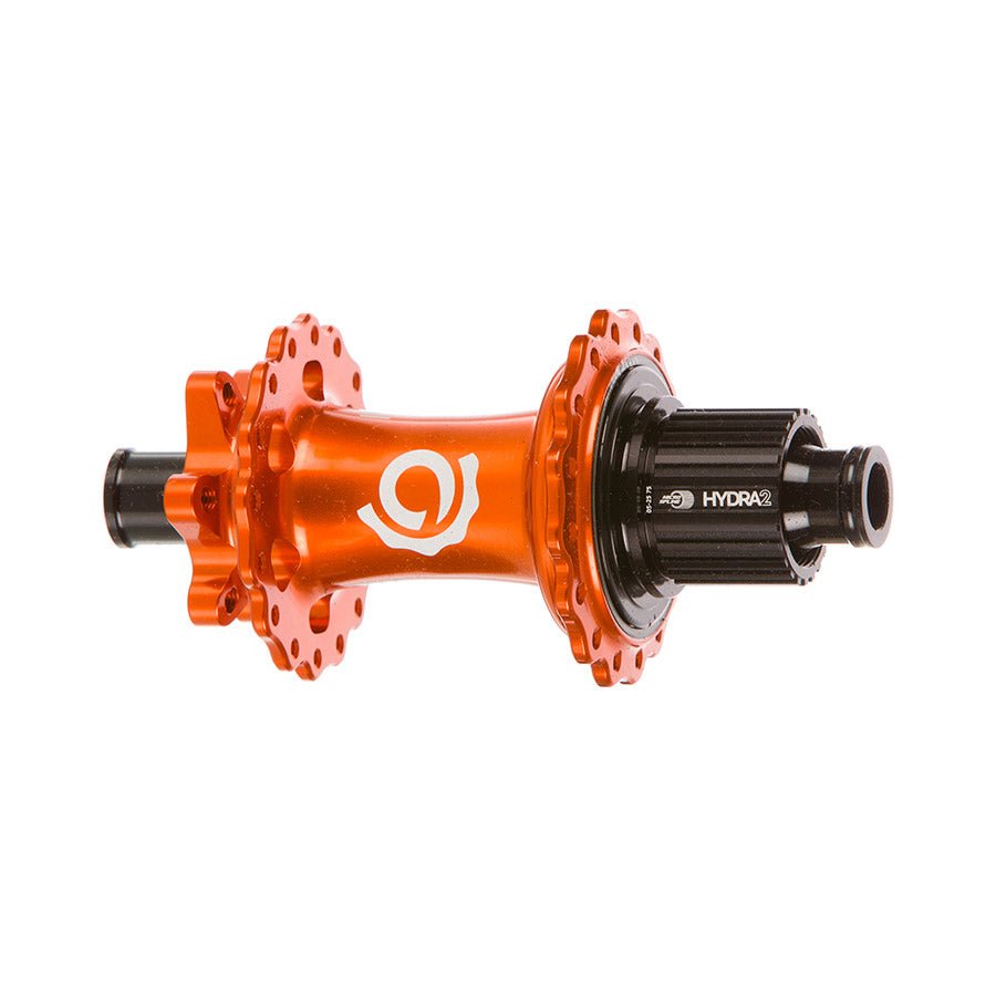 Industry Nine Hydra 2 Classic Rear Hub - 12 x 148mm 6-Bolt Micro Spline Orange 28H