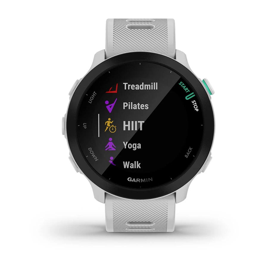 Watches Garmin Garmin Forerunner 55 Watch Watch Color: Whitestone Wristband: Whitestone - Silicone Black