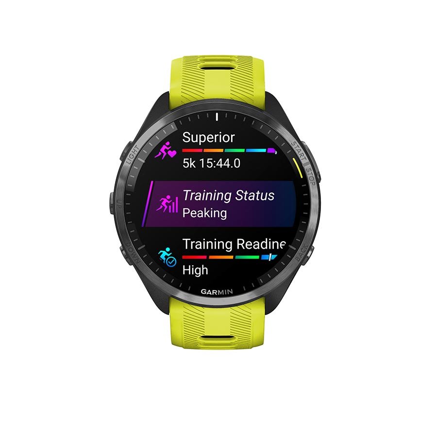Watches Garmin Garmin Forerunner 965 Watch Watch Color: Amp Yellow Wristband: Amp Yellow/Black - Silicone Dark Khaki