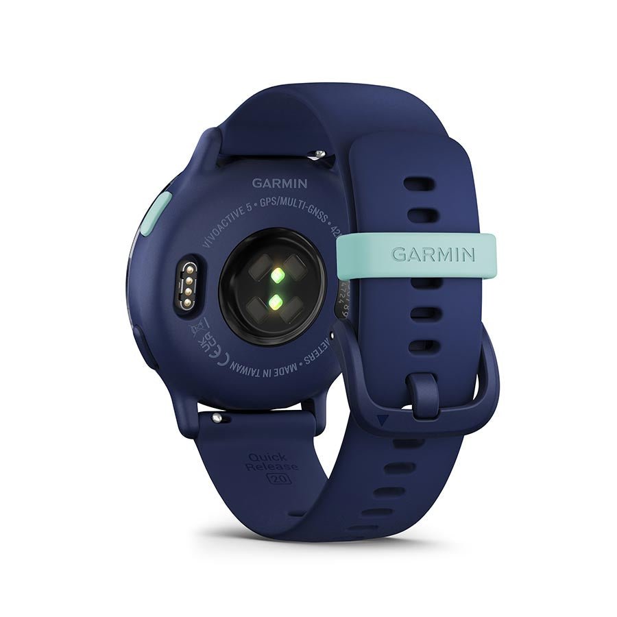Watches Garmin Garmin vivoactive 5 Watch Watch Color: Navy Wristband: Navy - Silicone Dark Slate Gray