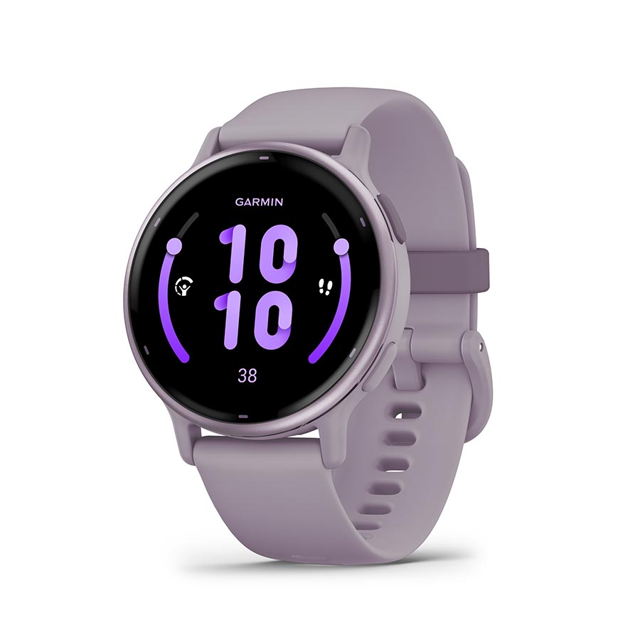 Watches Garmin Garmin vivoactive 5 Watch Watch Color: Orchid Wristband: Orchid - Silicone Light Slate Gray