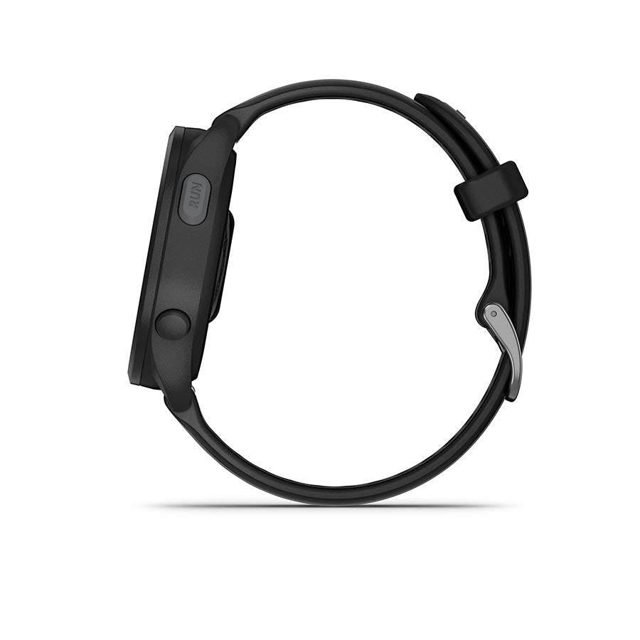 Computers and Accessories Garmin Garmin Forerunner 165 Music Running Watch - Black/Slate Gray Dark Slate Gray