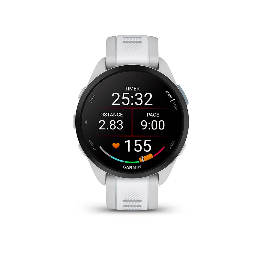 Computers and Accessories Garmin Garmin Forerunner 165 Running Watch - Mist Gray/Whitestone Black